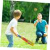BESPORTBLE 1Set Baseball Set Fun Outdoor Sports Catch Balls Game for Boys Safe Bat Balls for Backyard Park School Random Styles Included view 3