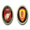 10th Marine Regiment US Marine Corps Challenge Coin view 1