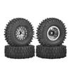 1.55 Inch Metal Beadlock Wheels and Off Road Tires Suitable Compatible with 1/10 1/12 RC Toy Cars Compatible with Jimny FMS UTB18(GM-4PCS) view 1