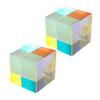 DOITOOL Glass Cube Dispersion Prism DIY Optical Cube for Home Decor Educational view 4