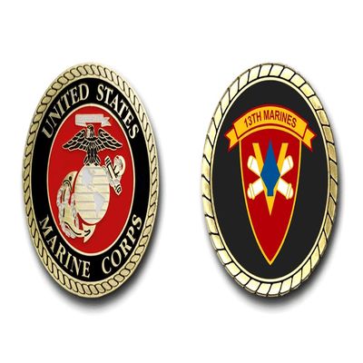 13th Marine Regiment US Marine Corps Challenge Coin