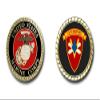 13th Marine Regiment US Marine Corps Challenge Coin view 1