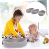 3pcs Cotton Rope Woven Storage Multipurpose Organizer Bins for Nursery Bathroom Living Stylish Home for Clothes and Sundries view 3