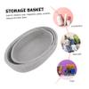 3pcs Cotton Rope Woven Storage Multipurpose Organizer Bins for Nursery Bathroom Living Stylish Home for Clothes and Sundries view 4