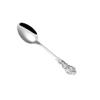 2/4/6/12 Pieces Sliver Spoons Gold Dinner Set Stainless Steel Tableware Western Soup Spoon Mirror Black Cutlery(Sliver,12PCS) view 1