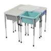 Back2School Express Adjustable Quad Sensory Tables with Lids, Childrens Furniture, Contemporary view 1