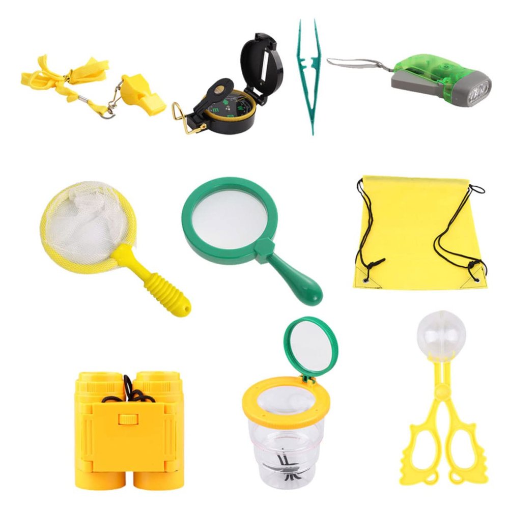 FELTECHELECTR 10pcs Insect Observation Kit Observe Tools Hiking Observing Observing Kit for Outdoor Observing Wilderness Observation