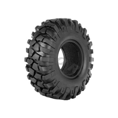 1.9 Inch Rock Crawler Tires Compatible with 1/10 Scale Off Road Vehicles 90-117mm Tyres Compatible with II and III Wheels(TN1010-1PC)