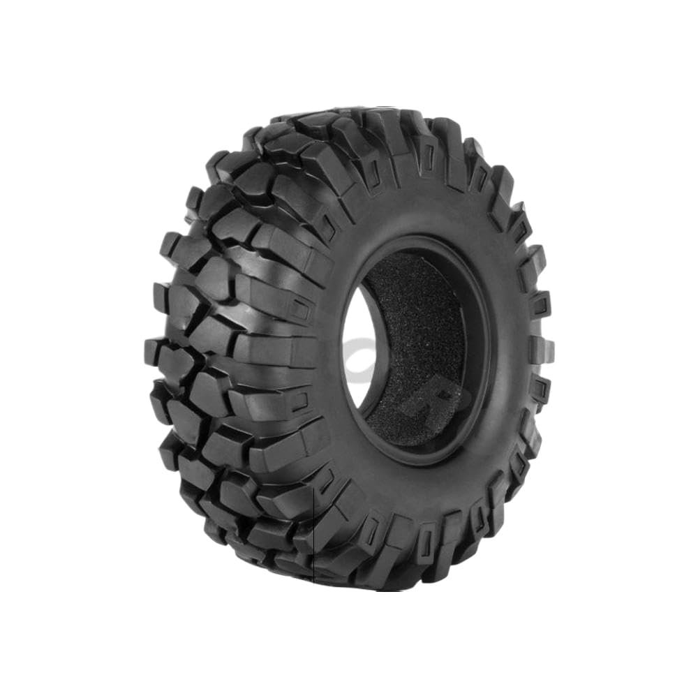 1.9 Inch Rock Crawler Tires Compatible with 1/10 Scale Off Road Vehicles 90-117mm Tyres Compatible with II and III Wheels(TN1010-1PC)