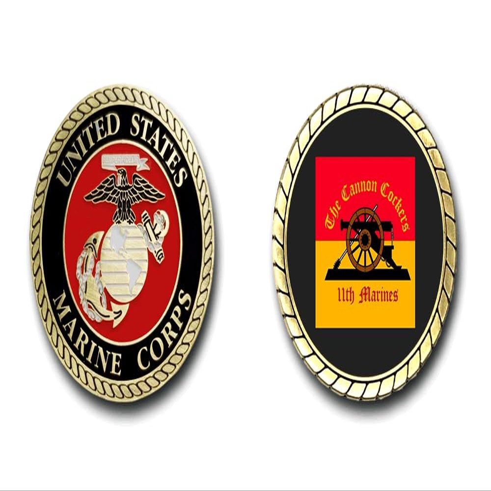11th Marine Regiment US Marine Corps Challenge Coin