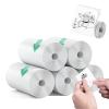 5 Rolls Premium Mini Thermal Printer Sticker Paper, BPA Free, 57 X 25mm, Mini Printer Sticker Paper for Most Kids Instant Camera, Kids Instant Camera Refill view 1