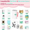 5 Rolls Premium Mini Thermal Printer Sticker Paper, BPA Free, 57 X 25mm, Mini Printer Sticker Paper for Most Kids Instant Camera, Kids Instant Camera Refill view 2