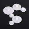 Ailgely Plastic Gear Kits Set, DIY Model Making Accessories, 19pcs Gears for Cars, Robots, Wearable Plastic Kits for Toy Automobiles view 3