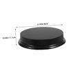 3pcs Mini Round Wooden Base for Doll Display Circular Craft Stand for Miniature Figures and Clay Dolls for Projects and Collectibles view 2