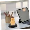 3pcs Mini Round Wooden Base for Doll Display Circular Craft Stand for Miniature Figures and Clay Dolls for Projects and Collectibles view 3