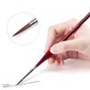 6Pcs/Set Paint by Numbers Brushes Extra Fine Detail Paint Brushes Artist Miniature Model Maker Tool Set for Oil Painting Gouache view 3