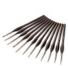 12pcs/Set Oil Paint Brush Wood Handel Nylon Hair Different Size Hook Line Pen for Watercolor Gouache Acrylic Painting Art Tools view 1