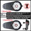 2Pack 12V Power Wheels Gearbox with Large Aperture 1.9cm/0.74in,12 Volt Power Wheel Motor is High Torque Steel Upgrade for 1.6CM/0.61IN Gearbox Replacement Parts,12V RS550 12000RPM view 3