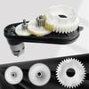 2Pack 12V Power Wheels Gearbox with Large Aperture 1.9cm/0.74in,12 Volt Power Wheel Motor is High Torque Steel Upgrade for 1.6CM/0.61IN Gearbox Replacement Parts,12V RS550 12000RPM view 4