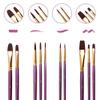 20Pcs Paint Brush Set Artist Paint Brushes for Watercolor, Oil Paintings Canvas, Ceramic, Clay, Wood & Models view 3