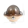 HOOTNEE 1Pc Simulated Eggs Steamer for Educational Appliance Plaything Khaki Enhances Imagination and Hands Skills Safe Materials with Sound Effects for Pretend Playhouse Fun view 2