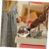 HOOTNEE 1Pc Simulated Eggs Steamer for Educational Appliance Plaything Khaki Enhances Imagination and Hands Skills Safe Materials with Sound Effects for Pretend Playhouse Fun view 3