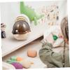 HOOTNEE 1Pc Simulated Eggs Steamer for Educational Appliance Plaything Khaki Enhances Imagination and Hands Skills Safe Materials with Sound Effects for Pretend Playhouse Fun view 4