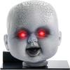 Creepy Doll Head,Paranormal Ghost Spirit Communication Tool Equipment EMF Device,Ghost Hunting Equipment (red) view 2