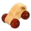 BRIGHTFUFU Hand Push Wooden Car for Grasping Plaything Lightweight Design Smooth Edges Enhances Grasping Skills and Feeding Development for Indoor and Outdoor Fun view 1