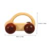 BRIGHTFUFU Hand Push Wooden Car for Grasping Plaything Lightweight Design Smooth Edges Enhances Grasping Skills and Feeding Development for Indoor and Outdoor Fun view 2