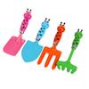 FONDOTIN 4-Piece Kids Gardening Tool Set Multi-Function Shovel and Rake Sturdy and Lightweight Planting Tools for Boys and Girls Random Color view 1