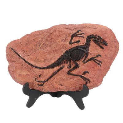 BIUDECO Simulation Dinosaur Desktop Ornament Raptor Decor for Home Fun Birthday Holiday Celebrations Encourages Imagination Play