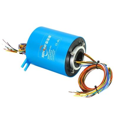 Through Hole 25.4mm 18 Wires Circuits Each 10A Slip Ring OD86mm Rotatry Union for Toys