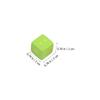 ADOCARN 18sets Dice Shaped Cartoon Erasers of Rubber Erasers for Boys and Girls for School Supplies and Learning Activities Random Colors Great for Pencil Cases view 2
