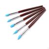 5pcs Rubber Silicon Tip Paint Brushes for Watercolor Oil Painting Shaping Carving Tool Sculpture Clay Tools view 1