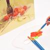 10Pcs/Set Nylon Artist Paint Brush Professional Watercolor Acrylic Wooden Handle Painting Brushes Art Supplies Stationery(2) view 2