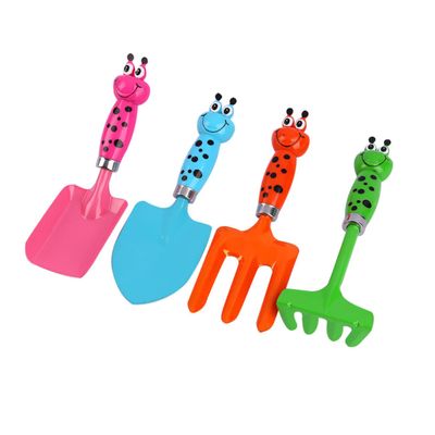 UPKOCH Kids Gardening Tool Set Multi-Function Trowel Shovel and Rake Sturdy and Ergonomic Design for Boys and Girls Gardening Activities Random Color