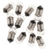 Abaodam 12pcs Mini Screw Base Light Bulbs for Experiments 2.5V 0.3A Small LED Bulb for Physics Teaching for Flashlights and Educational Use view 1
