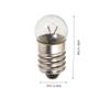 Abaodam 12pcs Mini Screw Base Light Bulbs for Experiments 2.5V 0.3A Small LED Bulb for Physics Teaching for Flashlights and Educational Use view 2