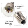 Abaodam 12pcs Mini Screw Base Light Bulbs for Experiments 2.5V 0.3A Small LED Bulb for Physics Teaching for Flashlights and Educational Use view 3