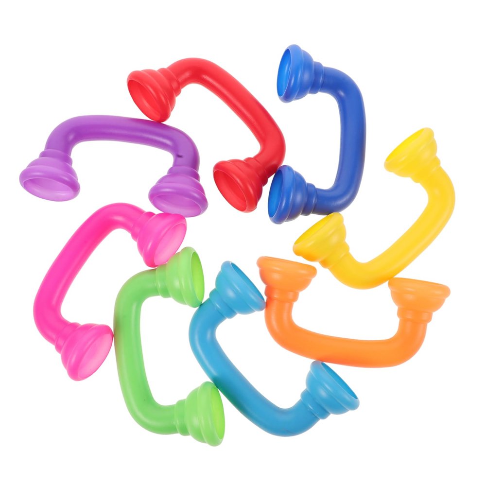 Toddmomy 8pcs Plastic Whisper Phones for Fun Telephone Receiver for Pronunciation Practice Lightweight Ergonomic Design for Reading Games Party Props