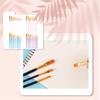 10 Pc Paint Brushes Watercolor Brush Set Art Glass Paintbrushes Black Handle Watercolor Acrylic Oil Brush Painting Art Supplies(Czech Republic) view 2