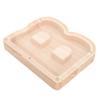Abaodam Wooden Saving Pot with Transparent Side Decorative Money Box for Large Capacity Coin Bank for Home Decor Teaching Savings Present for Birthdays and Festivals view 1