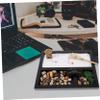 Abaodam Miniature Landscape Sand Table Ornaments Meditation Garden Kit Wooden Rakes Table Decoration for Office view 2