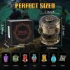 2026 DND Dice Set Alchemists Metallic Elixir Metal Dice Set - 7-Piece RPG MTG dice Collection in Vintage Chalice Caser dice Box for D&D, Sci-Fi, War, or Crime Theme MTG RPG Tabletop Games (Bronze) view 4