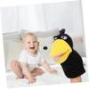 BESPORTBLE Animal Head Shape Finger Puppets Cute Crow Finger Puppet for Parent Bonding Lightweight and Portable Fun Role Play and Storytelling Activity view 2