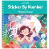 jackinthebox Sticker/Paint by Number Ocean book craft for Girls Ages 8-12 view 1