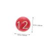 Toddmomy 2packs Plastic Raffle Balls Number Etching Reliable for Adult Party Games view 2