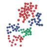 LIOOBO 2packs Raffle Balls Bingo Game Balls Plastic Seamless Spheres Easy Read Numbers for Party Games Weddings view 1