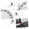 ABOOFAN Light Reflection Refraction Demonstrator Kit Optical Physics Experiment Equipment for Teaching Adjustable Setup Clamp for Science Labs and Classroom Demonstrations view 2